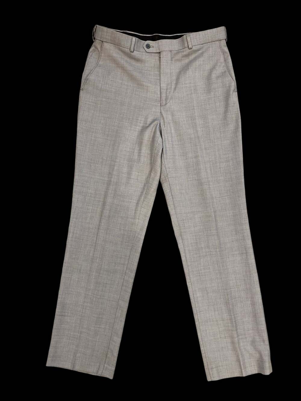 Stafford Classic Fit Travel Dress Pants Gray 34x32 Like New